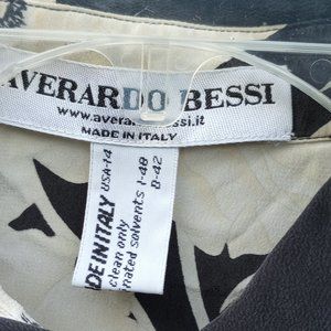 Averardo Bessi  Italy long sleeve blouse in silk 14